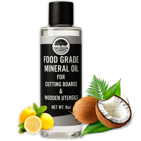 8 oz Food Grade Mineral Oil for Cutting Boards and Wooden Cooking Utensils | Kitchen Countertop, Wood Conditioner, Lubricant for Knives, and Stainless Steel